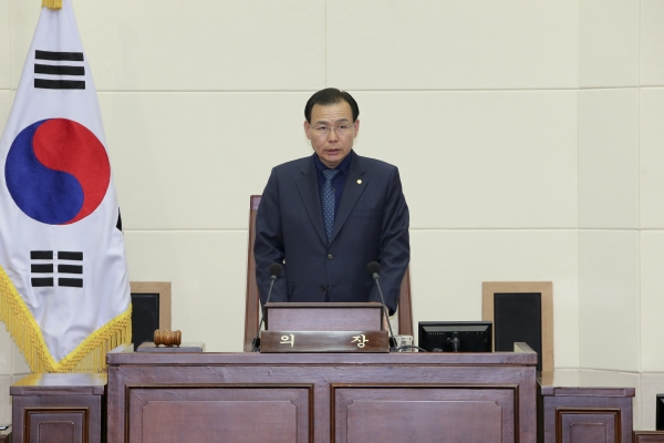 제201회 임시회 개회식 활동