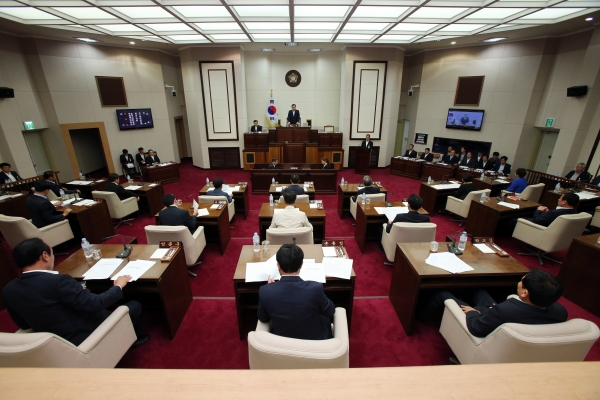 제190회 제1차 정례회 개회식