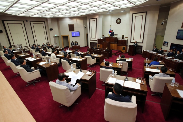 제190회 제1차 정례회 개회식