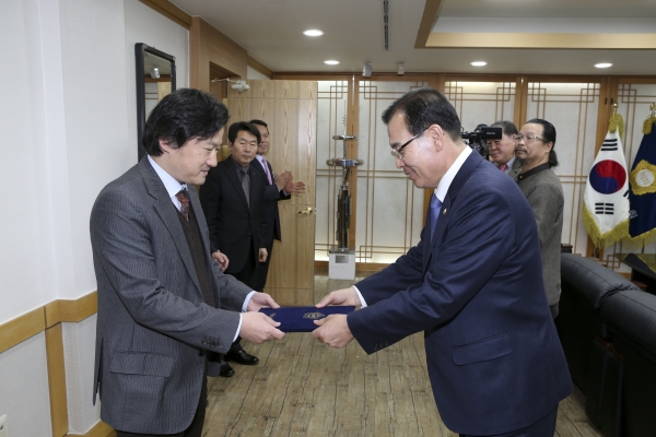 구미시의회 고문 변호사 위촉식