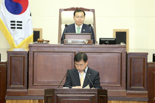 제201회 임시회 제3차 본회의 활동