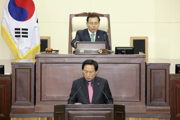 제201회 임시회 제3차 본회의 활동