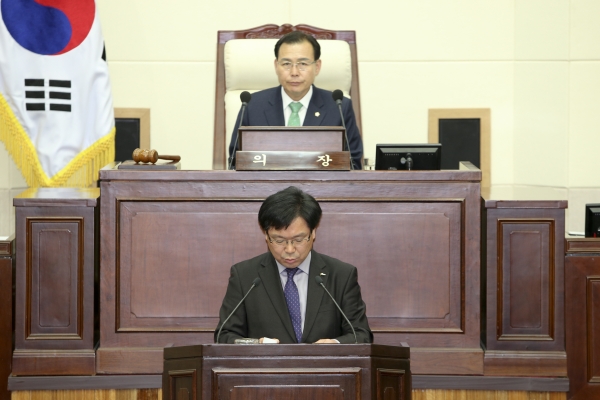 제201회 임시회 제3차 본회의 활동