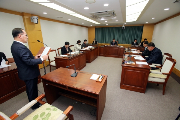 폐회중 의회운영위원회 활동