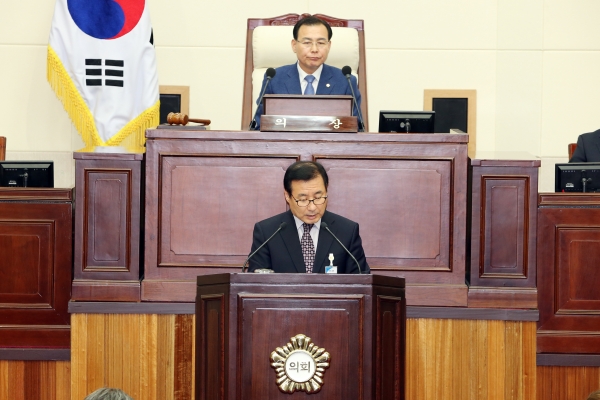 제202회 임시회 제1차 본회의 활동