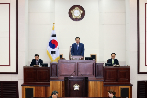 제202회 임시회 제1차 본회의 활동