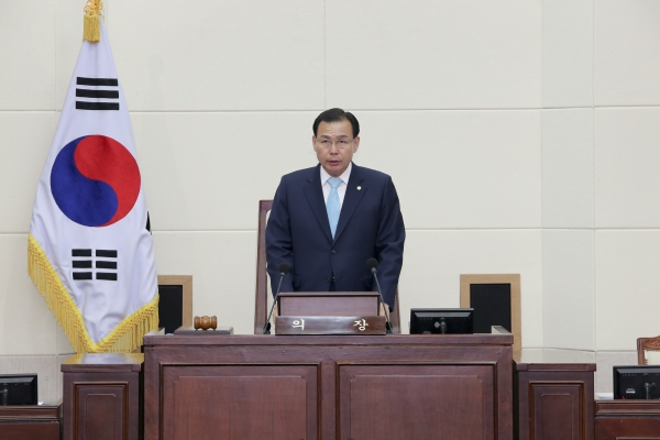 제203회 임시회 개회식