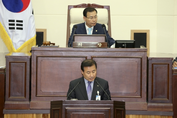 제203회 임시회 제1차 본회의 활동