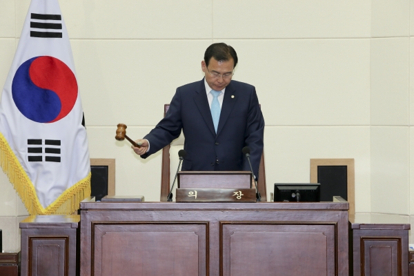 제203회 임시회 제1차 본회의 활동