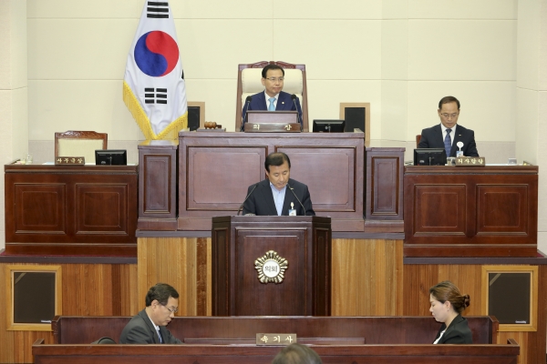 제204회 임시회 제1차 본회의 활동