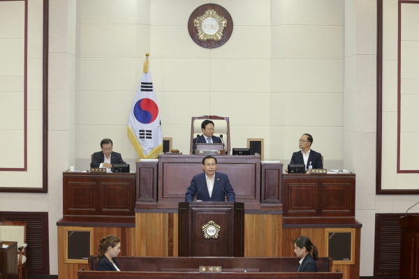 제205회 임시회 제1차 본회의 활동