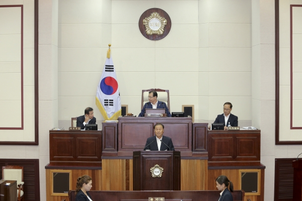 제205회 임시회 제1차 본회의 활동