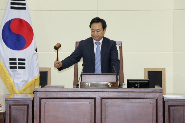 제205회 임시회 제1차 본회의 활동