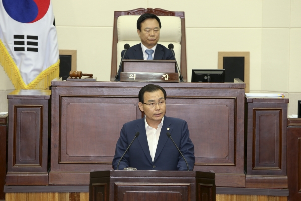 제205회 임시회 제1차 본회의 활동