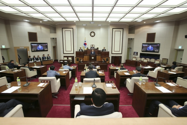 제205회 임시회 제1차 본회의 활동