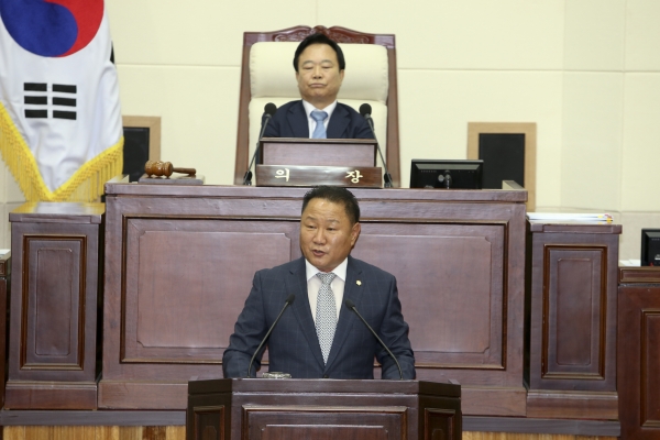 제205회 임시회 제1차 본회의 활동