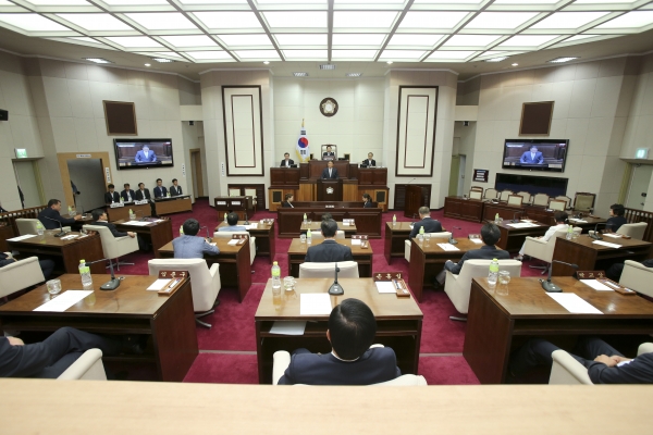 제205회 임시회 제1차 본회의 활동