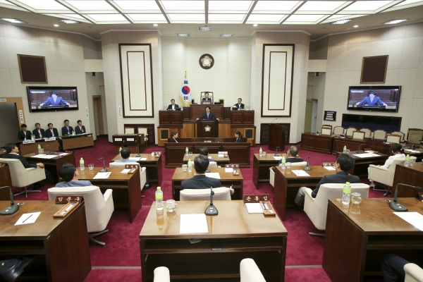 제205회 임시회 제1차 본회의 활동