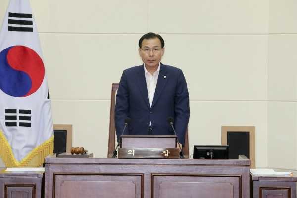제205회 임시회 제1차 본회의 활동