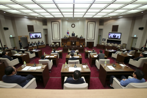 제205회 임시회 제3차 본회의 활동