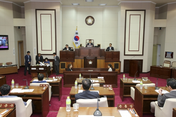 제205회 임시회 제3차 본회의 활동