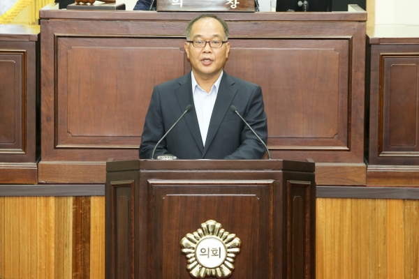 제206회 정례회 제1차 본회의 활동