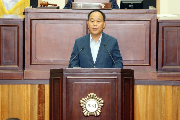 제206회 정례회 제2차 본회의 활동