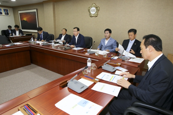 구미시의회 전체의원 간담회 개최