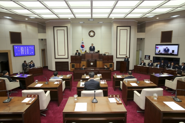 제207회 임시회 제1차 본회의 활동