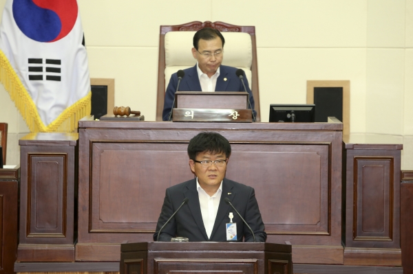 제207회 임시회 제1차 본회의 활동