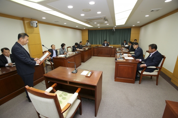 제207회 임시회 의회운영위원회 활동