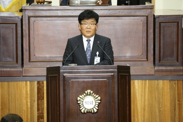 제208회 임시회 제1차 본회의 활동