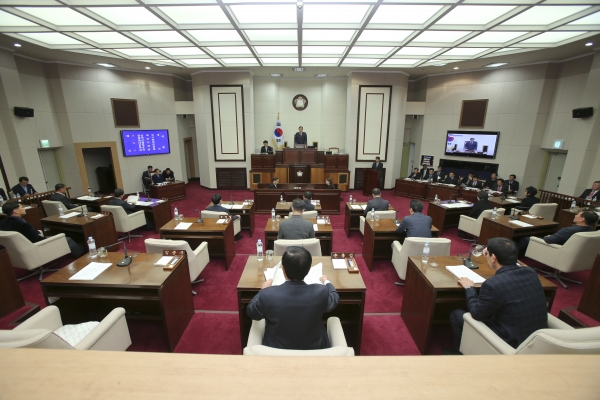 제209회 구미시의회 정례회 개회식