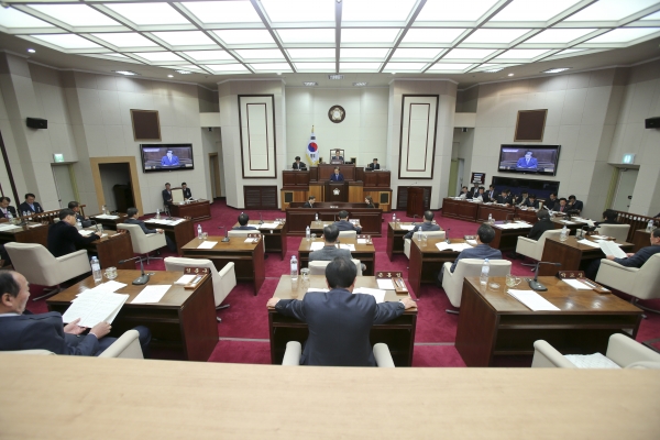 제209회 구미시의회 정례회 제1차 본회의 활동