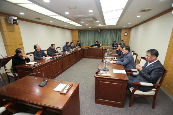 제209회 정례회 예산결산특별위원회 활동