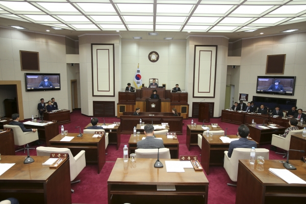 제209회 구미시의회 정례회 제1차 본회의 활동