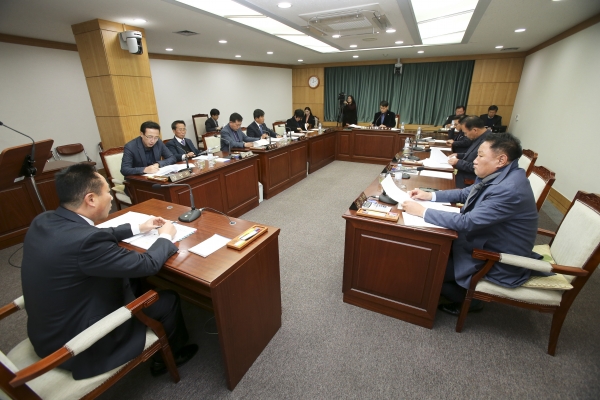 제209회 정례회 산업건설위원회 활동