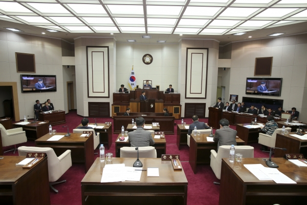 제209회 정례회 제2차 본회의 활동