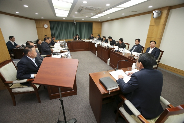 제209회 정례회 예산결산특별위원회 활동