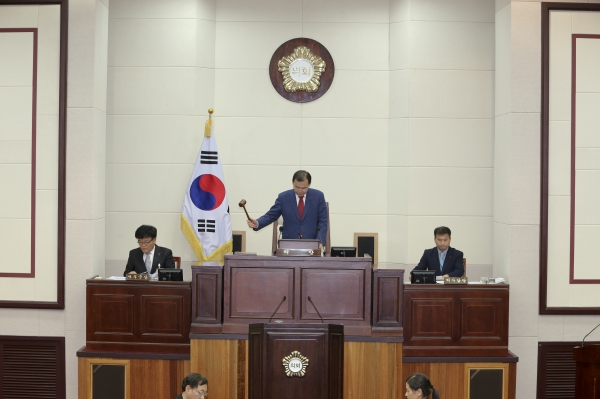 제209회 정례회 제3차 본회의 활동