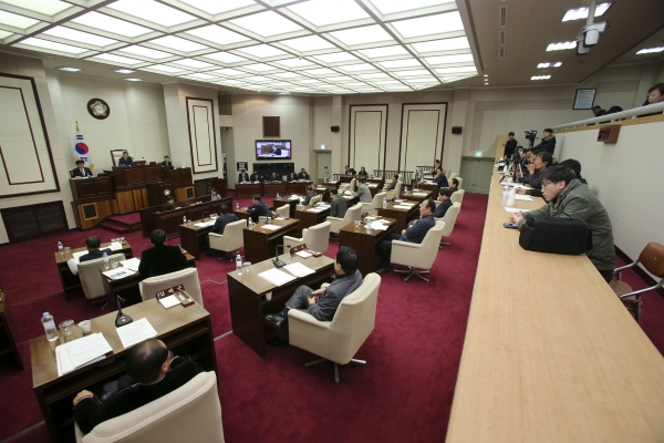 제209회 정례회 제3차 본회의 활동