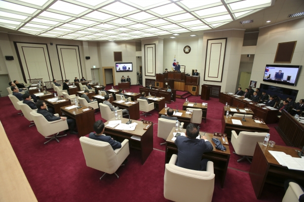 제209회 정례회 제3차 본회의 활동
