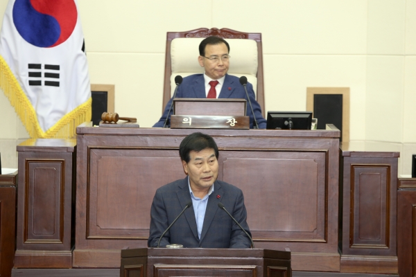 제209회 정례회 제3차 본회의 활동