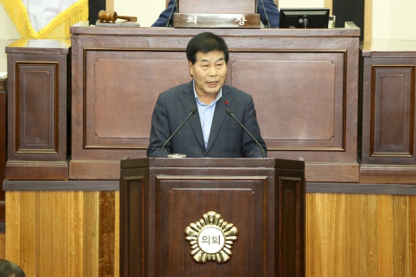 제209회 정례회 제3차 본회의 활동