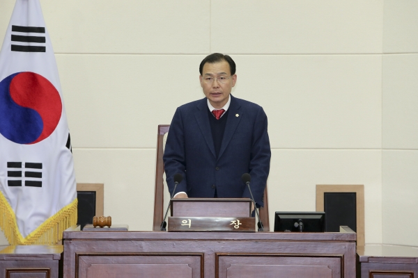 제210회 임시회 개회식