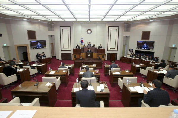 제210회 임시회 제2차 본회의 활동