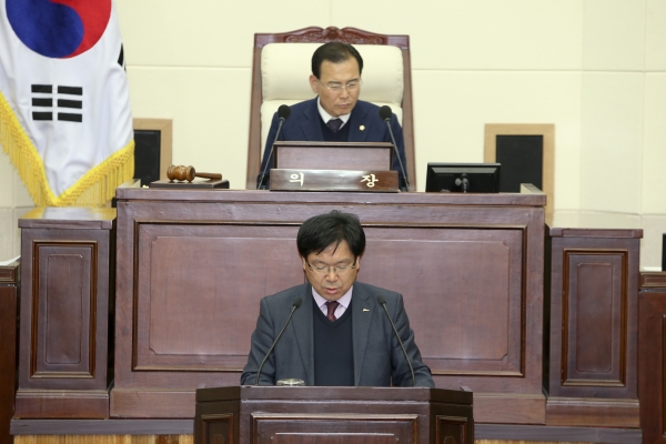 제210회 임시회 제3차 본회의 활동
