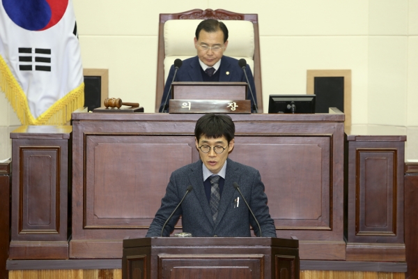 제210회 임시회 제3차 본회의 활동