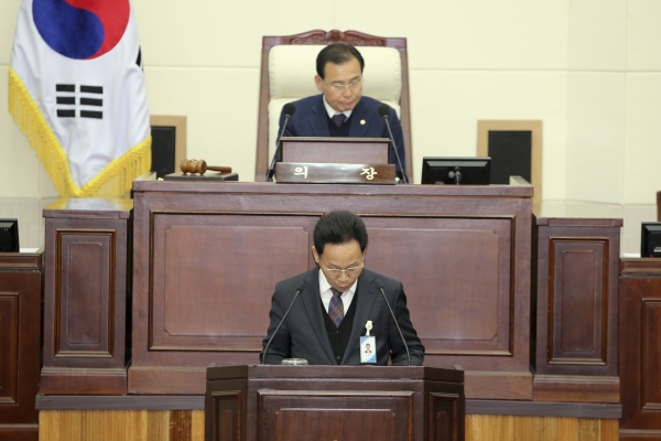 제210회 임시회 제3차 본회의 활동