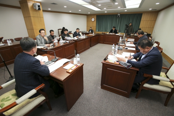 제210회 임시회 산업건설위원회 활동